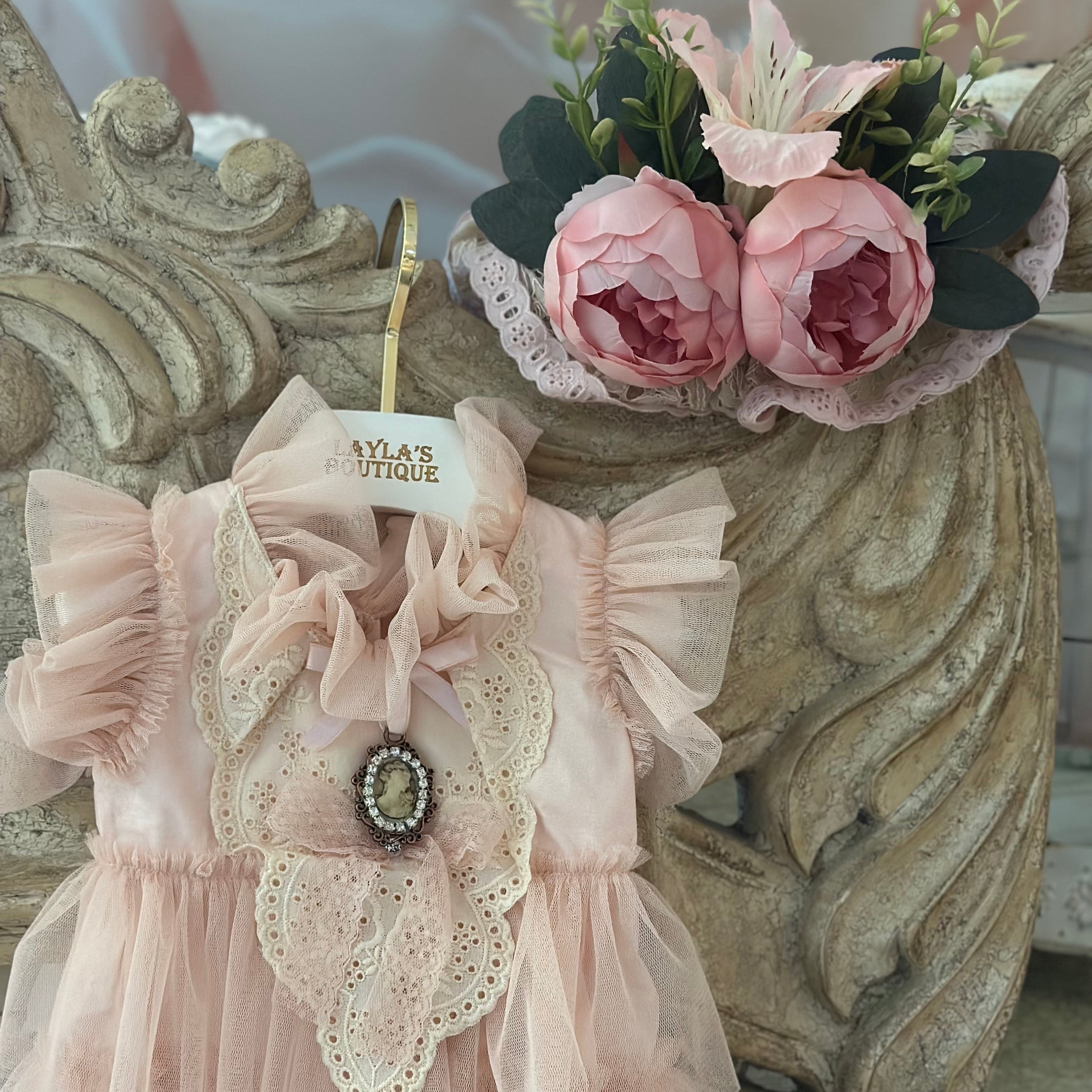 Blush Vintage Romper